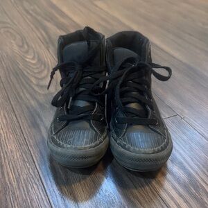 Converse Kids Black High-Top Sneakers